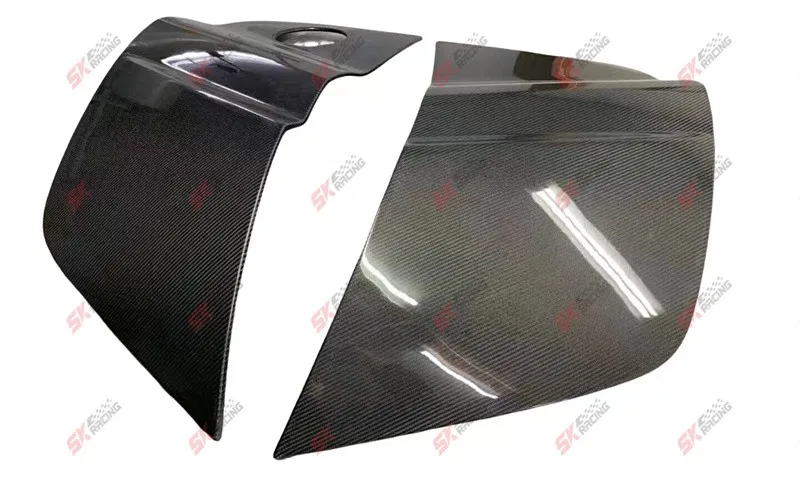 مزورة/ألياف الكربون لوحة الباب الخارجي صب مجموعات الجسم لأودي R8 08-15