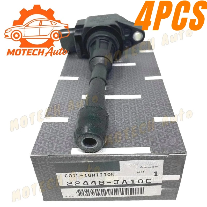 4/6PCS Ignition Coil 22448‑JA10C 22448JA10C for Nissan Altima Maxima Murano 350Z 2007‑2014