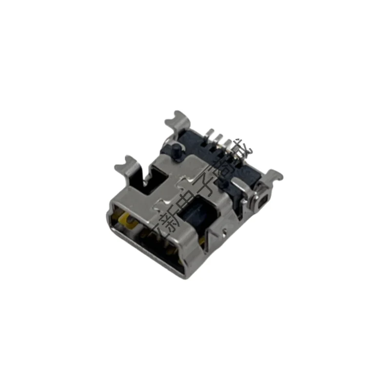 Foxconn UH51543-BW11-7F power tail plug MINI USB horizontal socket TYPE-B type 5PIN four pin flat interface