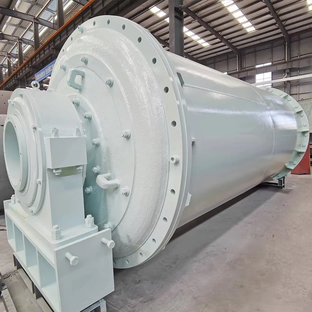5T/H Gold Ore Ball Mill Horizontal Grinding Machine For Hard Rock Mineral Separation Anti Corrosion Tank Customized Installation