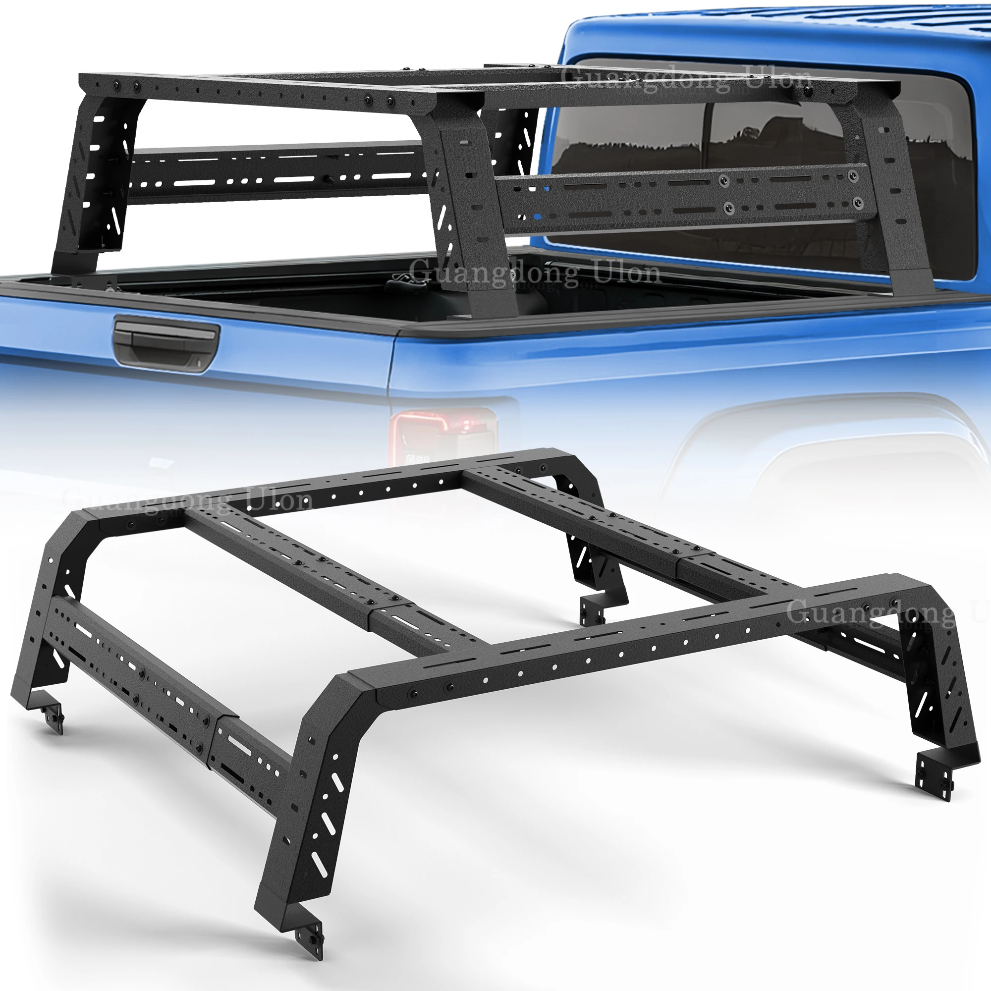 Ulon New Products HOT SELL Truck Bed Rack Off Road Auto Part for Gladiator JT /Toyota Tacoma/ Tundra /Nissan Titan (XD)/Frontier