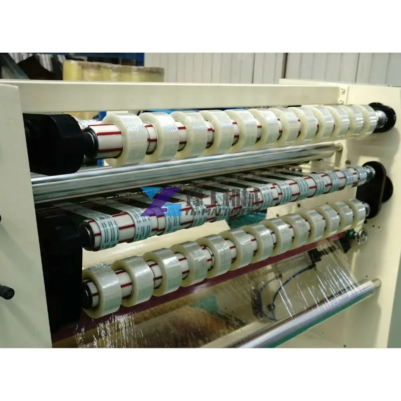 FT-210 selotip selotip otomatis mesin Rewinding Bopp mesin pembuat pita Cello