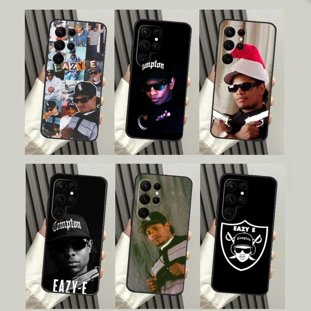 Rapper E-Eazy E Phone Case For SamsungS23,S22,S21,S20 Ultra Pro S10,S30Plus,S9,20lite Ultra Black Cover