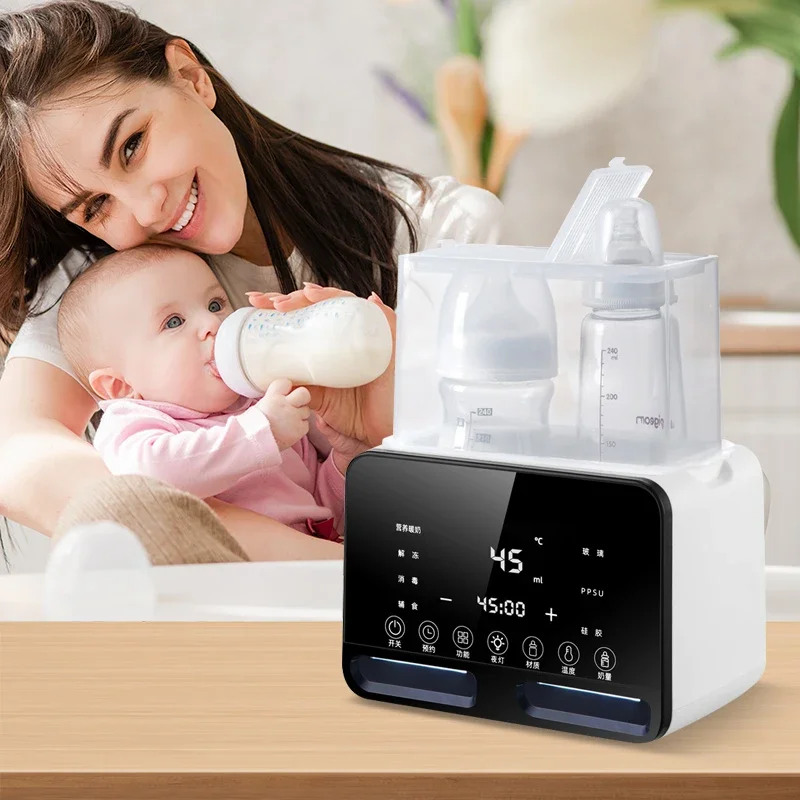

Newborn Baby Feeding Bottle Warmer and Sterilizers with Timer Accurate Temperature Control Food Milk Warmers Baby Accessories
