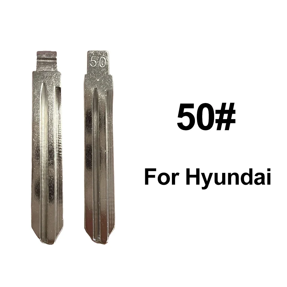 

5Pcs HY16 HYN14 #50 Remote Car Key Metal Insert Blank Blade Uncut For Hyundai ACCENT ELANTRA Kia Sonata