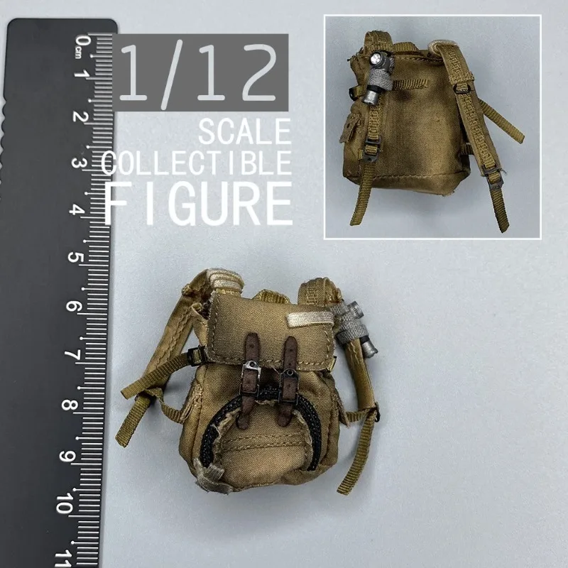 

1/12 Scale Hobbies Soldier Old Dilapidated Wind Bag Model Backpack Model DIY for 6'' Action Figures Body Doll Accessory