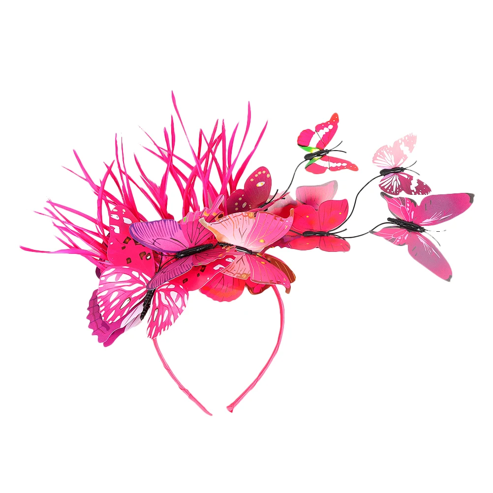 

Butterfly Headband Fascinator Hat Fascinators For Women Tea Party Headband Tea Party Hat Hairstyle Accessories Women