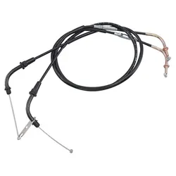 Motorcycle Black Steel Throttle Cables Wires Accessories Fits For Kawasaki VULCAN 900 VN900 CLASSIC/LT 2006-2018 Models