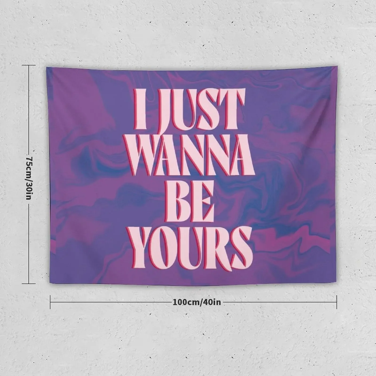 I just wanna be yours Tapestry Decor For Bedroom Outdoor Decor Tapestry