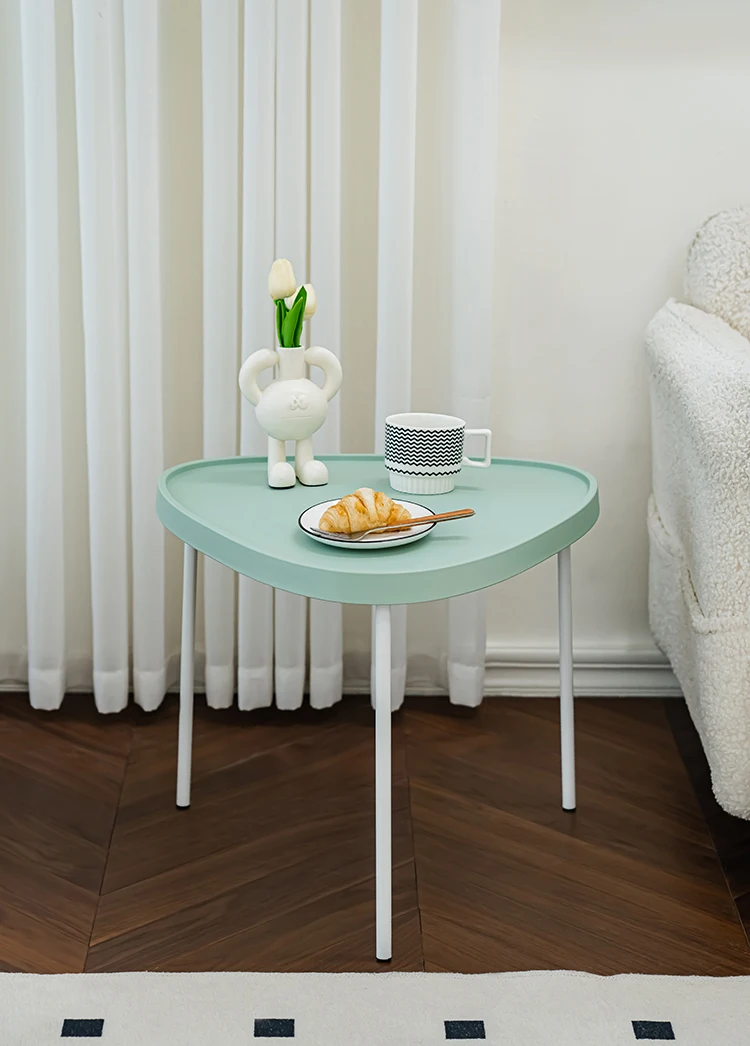 

Tea table, modern small family living room, sofa, edge table, creative corner table, storage table