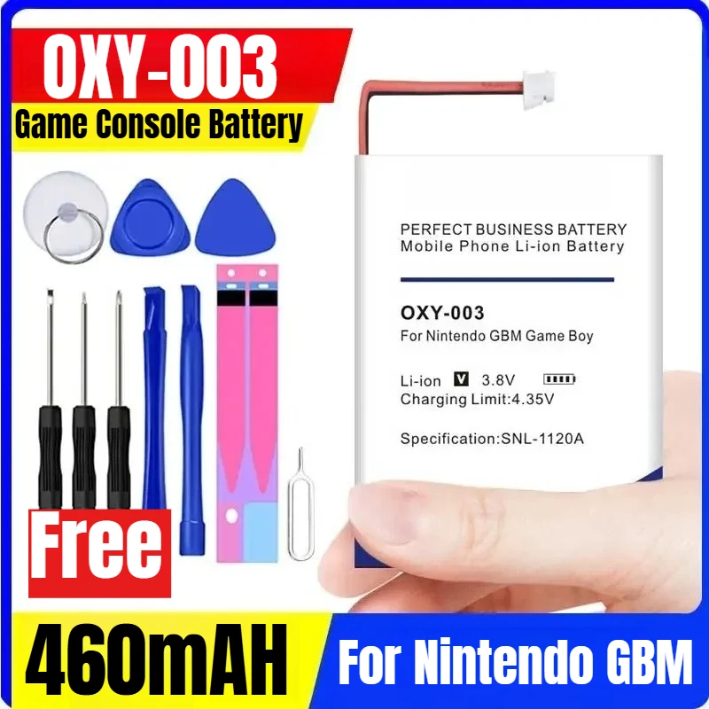 

460mAh 3.8V OXY-003 Game Console Battery for Nintendo GBM