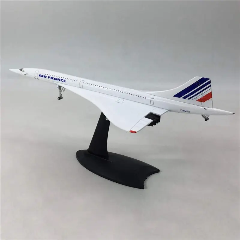 2X 1/200 Concorde Supersonic Passenger Aircraft Air France Airways Model For Static Display Collection