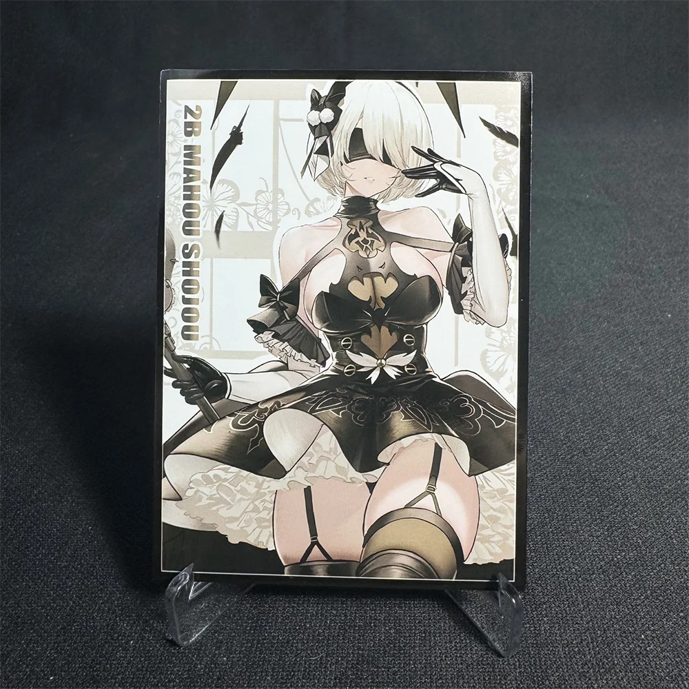 60PCS 67x92mm Carte di dimensioni standard Nier Caricamento dall'alto Gioco da tavolo Protezione interna della carta per MGT/TCG Art Anime Card Sleeves Protezioni