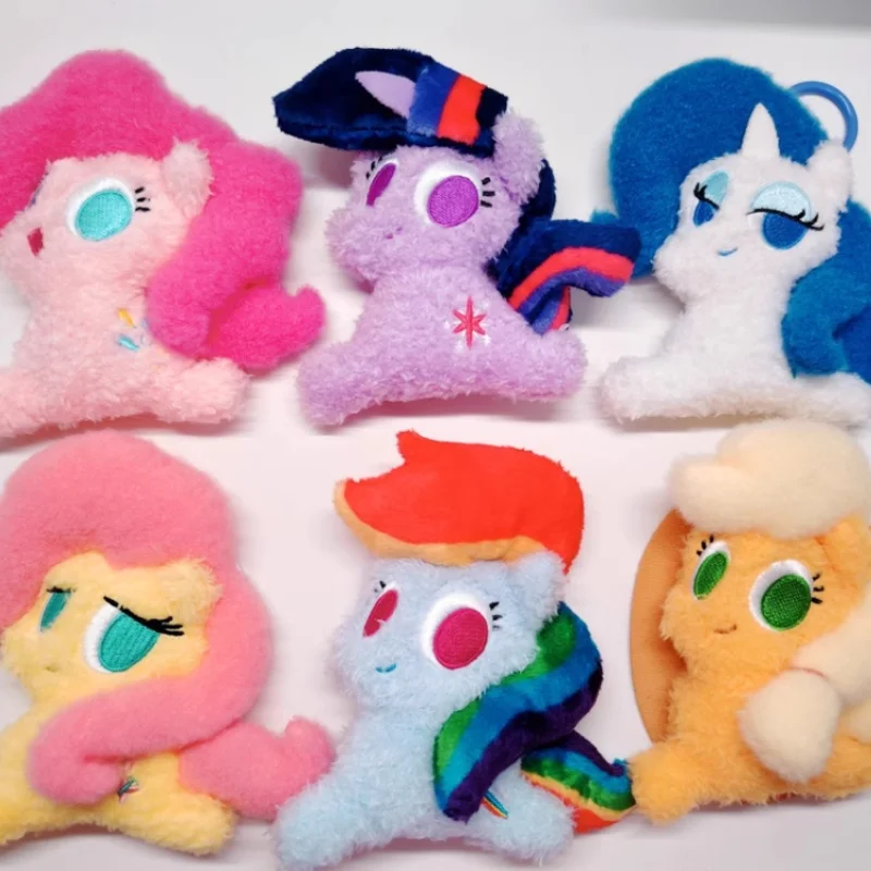 カードゲーム - マイリトルポニー ふわふわポニーシリーズ ブラインドボックス ぬいぐるみペンダント - シリーズ1 公式アニメグッズ ミステリーボックス ギフト