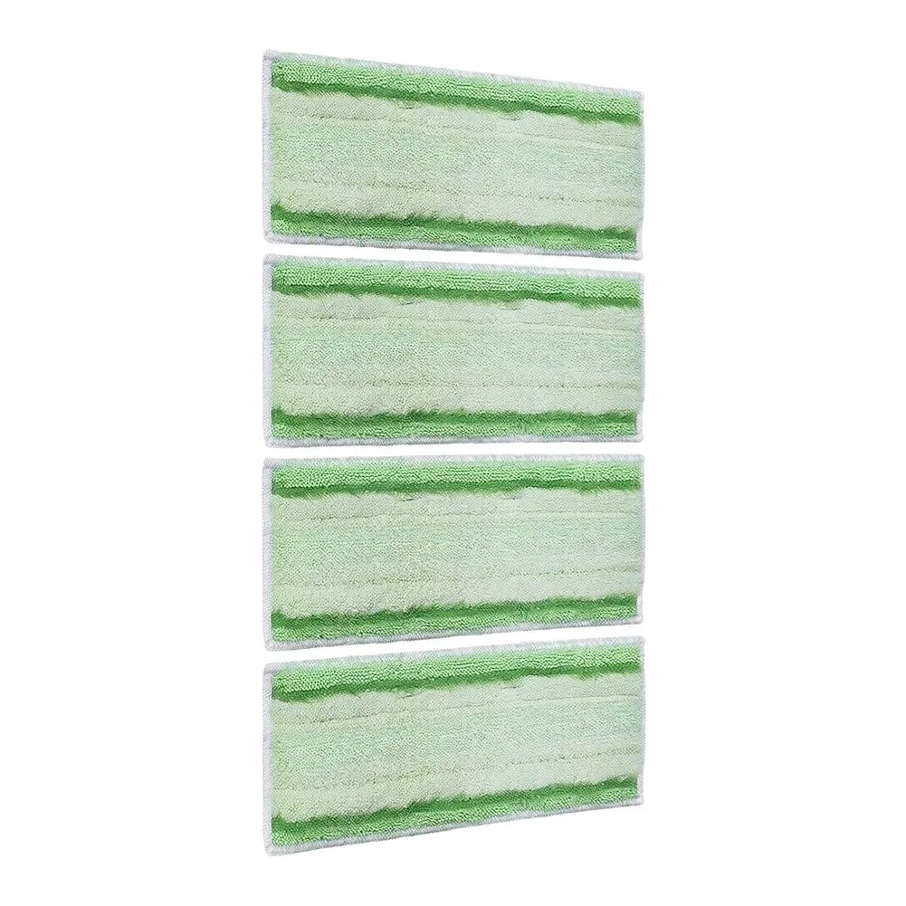 Jet For M6 Green Scrubber Pads 4 Pack 275x110mm Reusable Wet Mopping Replacement Cleaning Accessories Making Replacement