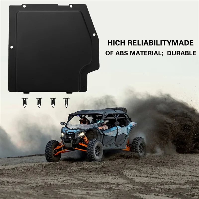 For Can Am Maverick X3/X3 MAX 2017-2025 Replacement Battery Cover Plate Accessories Kit