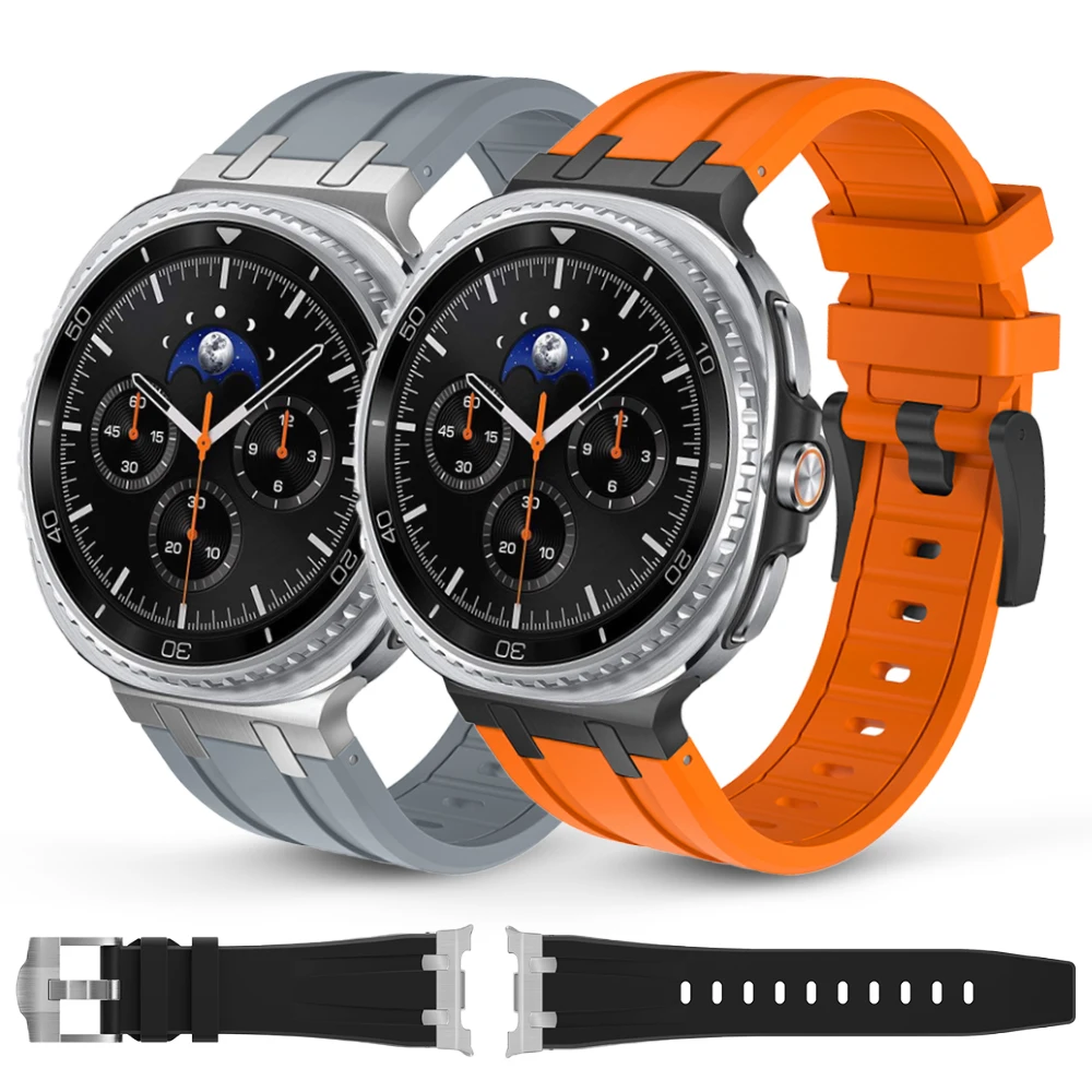 

Sport Silicone Strap for Samsung Galaxy Watch 8 Classic Band 46mm 40mm 44mm Correa Soft Bracelet for Samsung Galaxy Watch Ultra