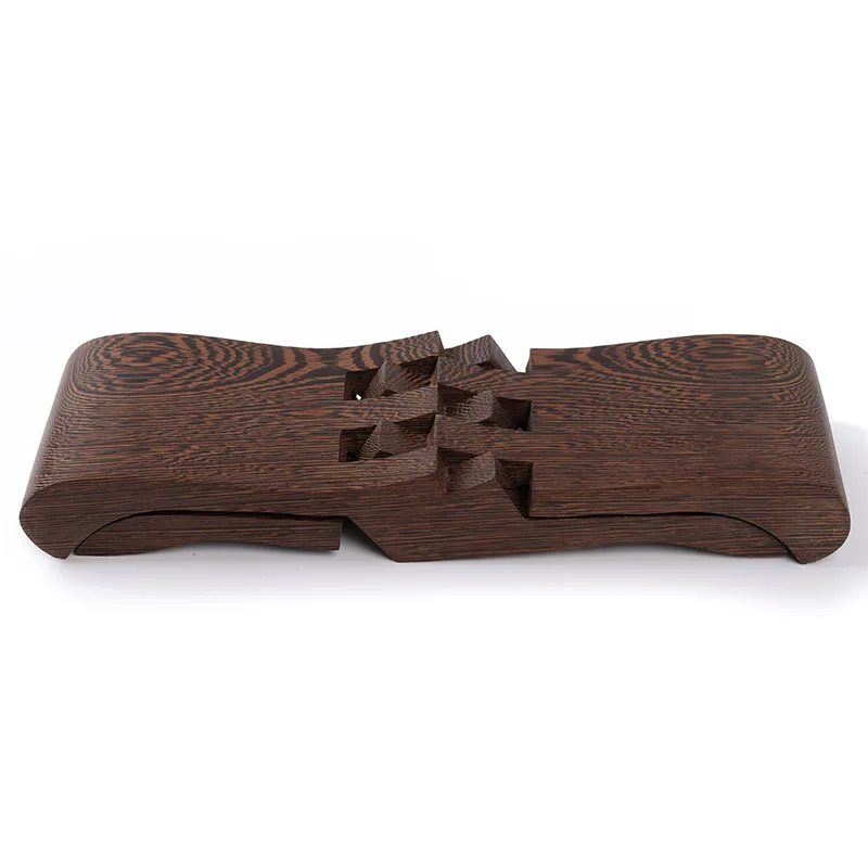 

Chicken wing wood health hard pillow semi-round neck traction care solid wood cylindrical