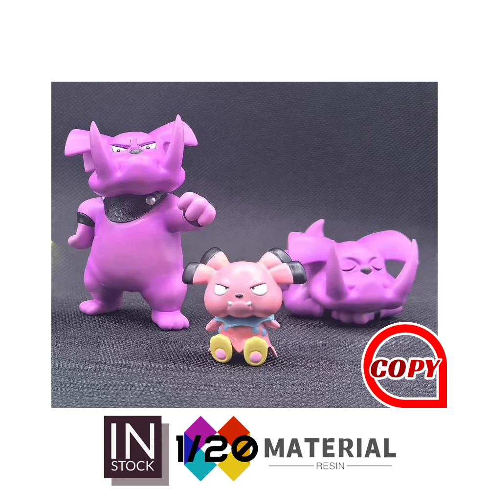 [متوفر] عالم مقياس الراتنج 1/20 [نسخة LIMOUSINE] ZU - Ash's Primeape Kingler Nidoking Granbull