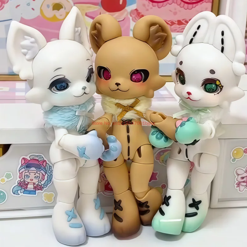 New Spot Ufdoll Uma 1/2 Scale Bjd Doll Blind Box Furry Unknown Creature Pvc Art Toy Ob11 Gsc Compatible Mini Ornaments Pet Gifts view 4