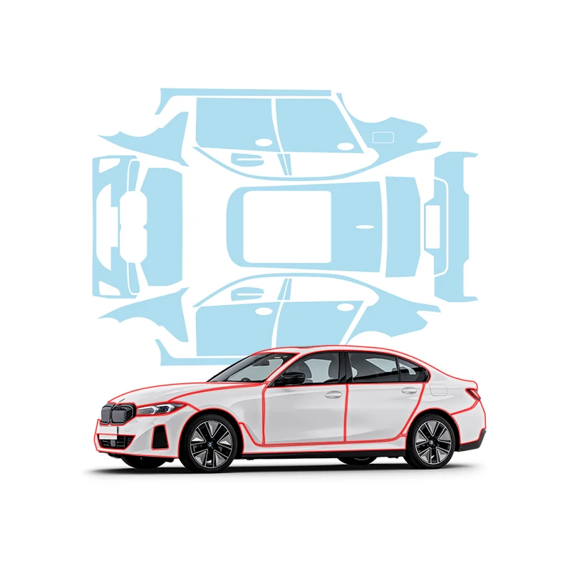 

Подходит для невидимой защитной пленки для автомобильной краски BMW i3, импортного ТПУ, прозрачной глянцевой и матовой.