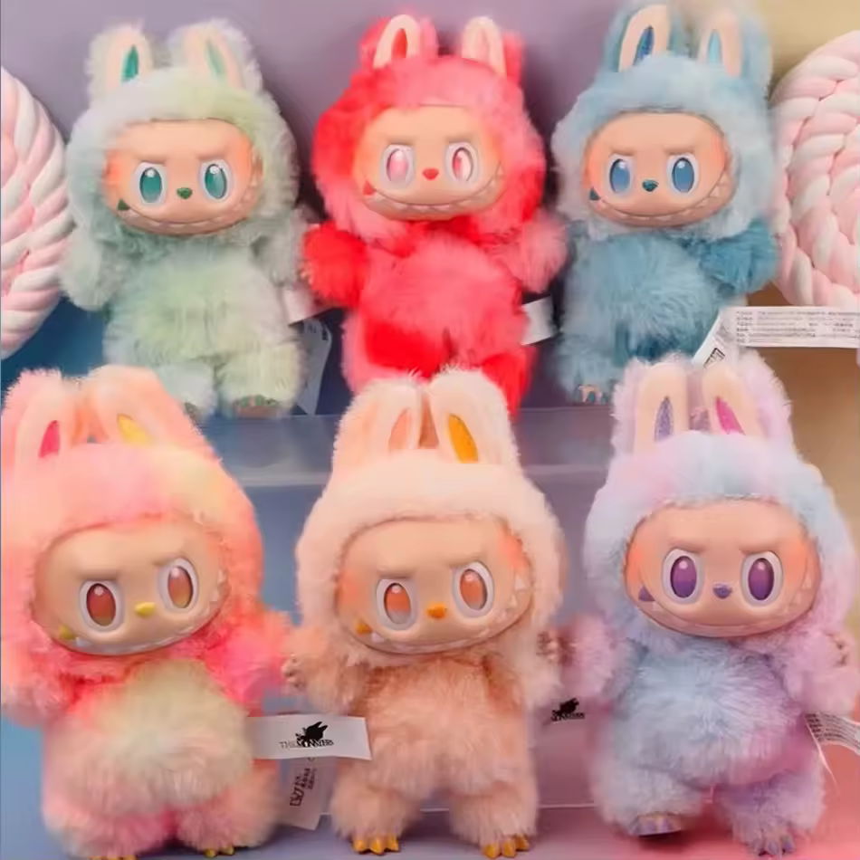 1-7pcs NEW abubu The Monsters V3 Series Blind Plush Box, Vinyl Base Toy, Animated Characters, Mysterious Surprise Box, Keychain - AliExpress 