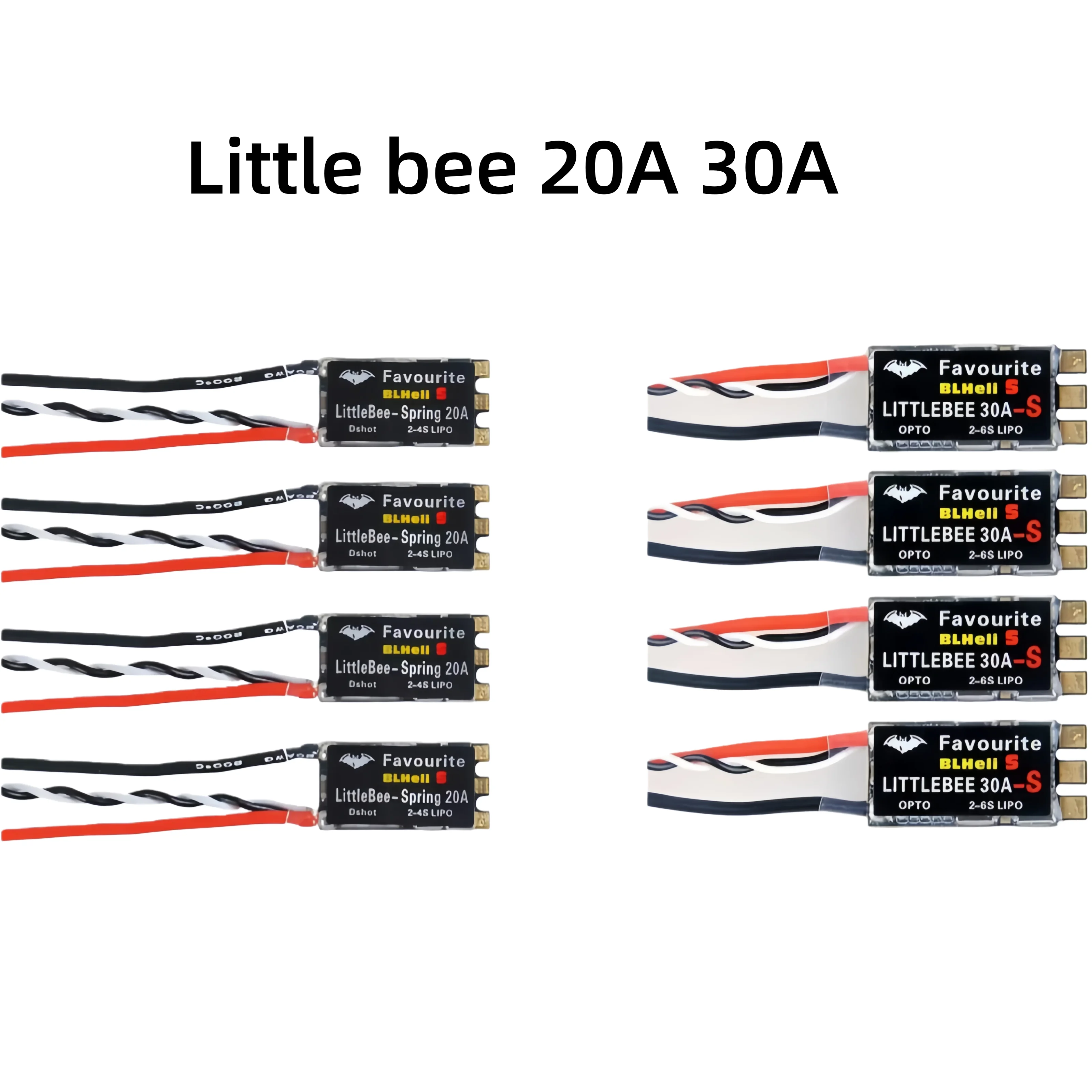 

BLHeli-S 20A and 30A brushless electronically adjustable FPV ride-through aircraft fixed-wing 2S and 4S model aircraft