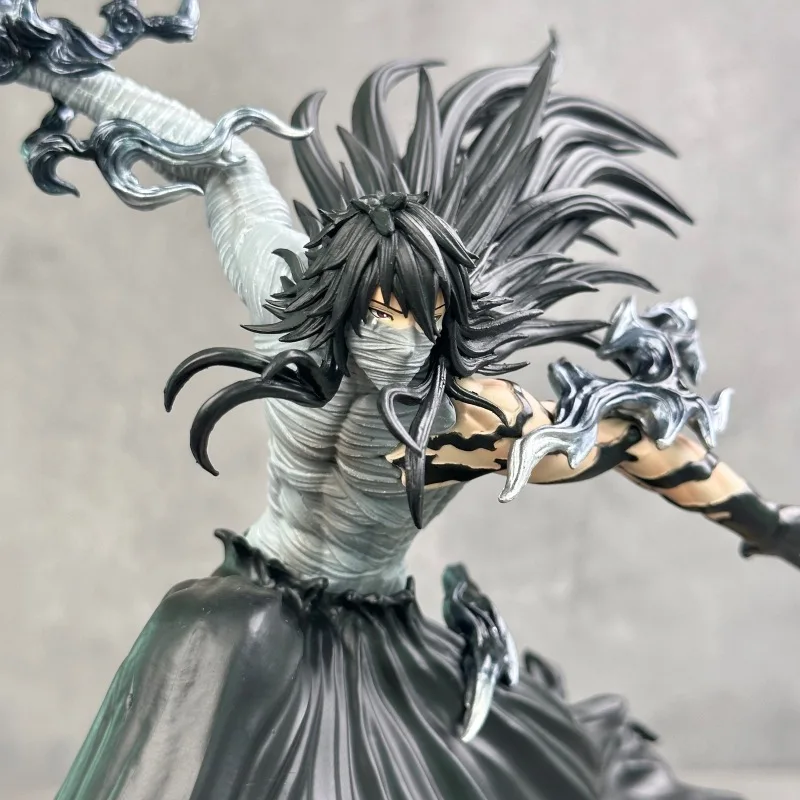 

BANDAI Bleach Mugetsu Ichigo Final Version 28cm Action Figure TYBW True Bankai Statue Collectible Model for Adults Anime Decor