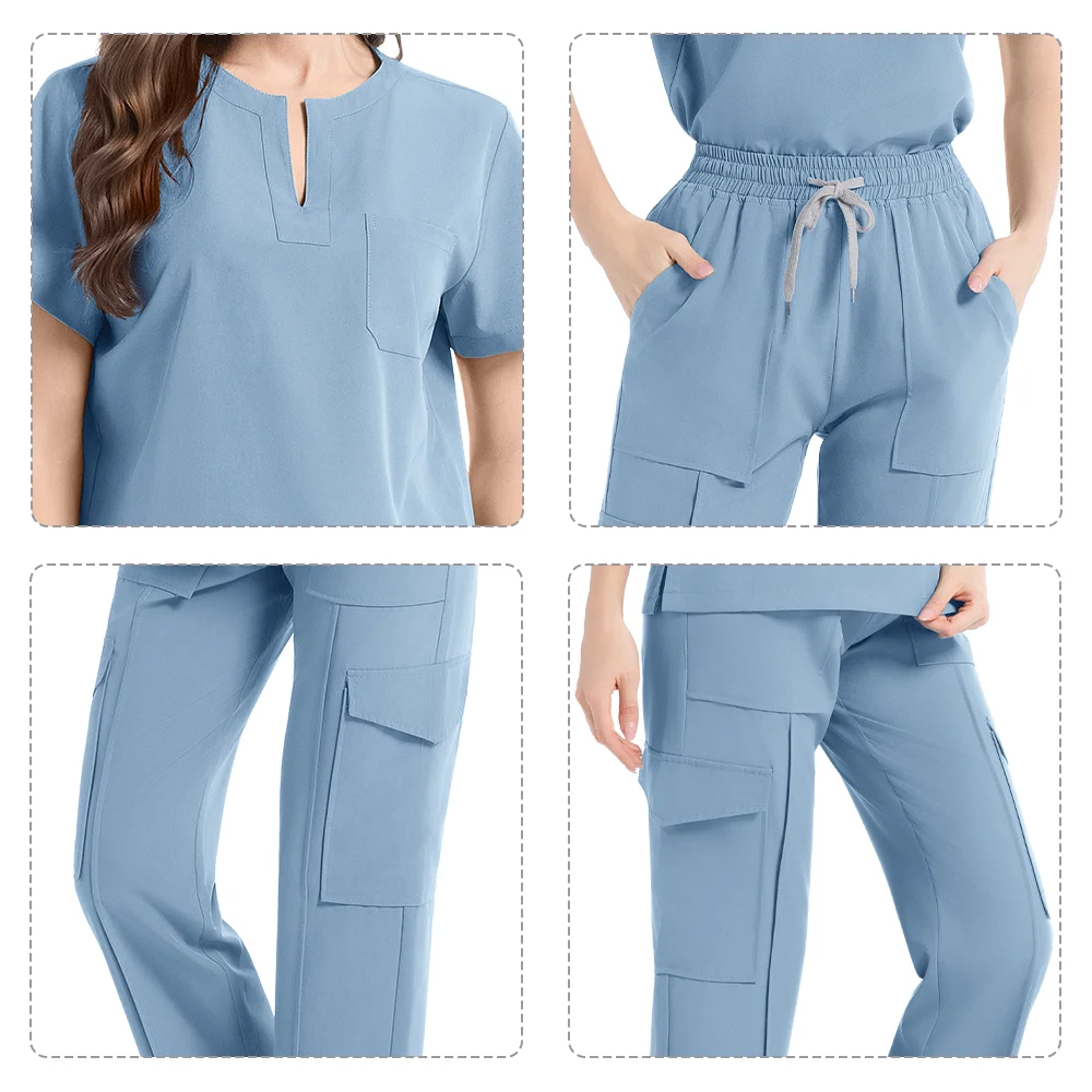 الجملة غرفة العمليات الزي الطبي الدعك مستشفى العمل الدعك مجموعة اللوازم السريرية ممرضة جراحة الأسنان دعوى عمال