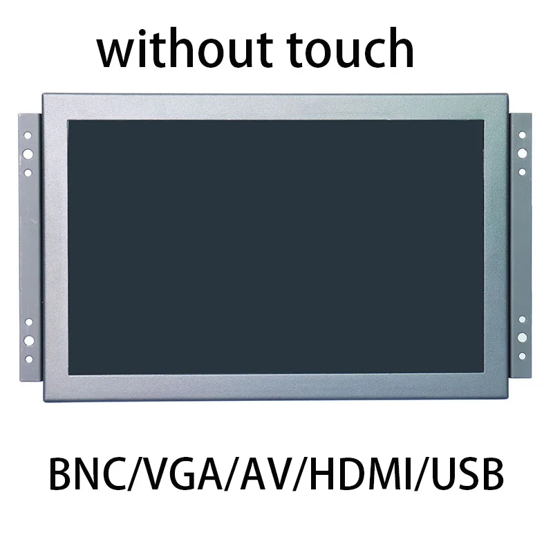 Zonlicht leesbaar 1000 nits 10,1 inch 1280 * 800 industriële open frame PCAP touchscreen LCD-monitor met BNC HDMI VGA USB