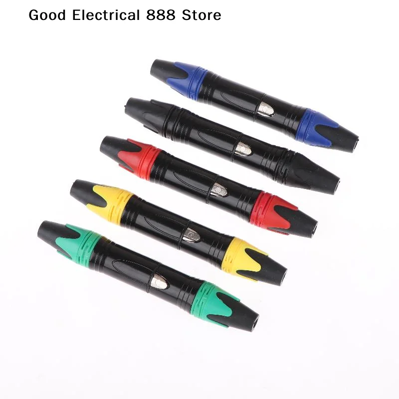 【GE】1/2Pcs Pin XLR Plug Jack Male / Female Microphone Connector MIC Adapter XLR Cable Terminal Audio Wire Connector