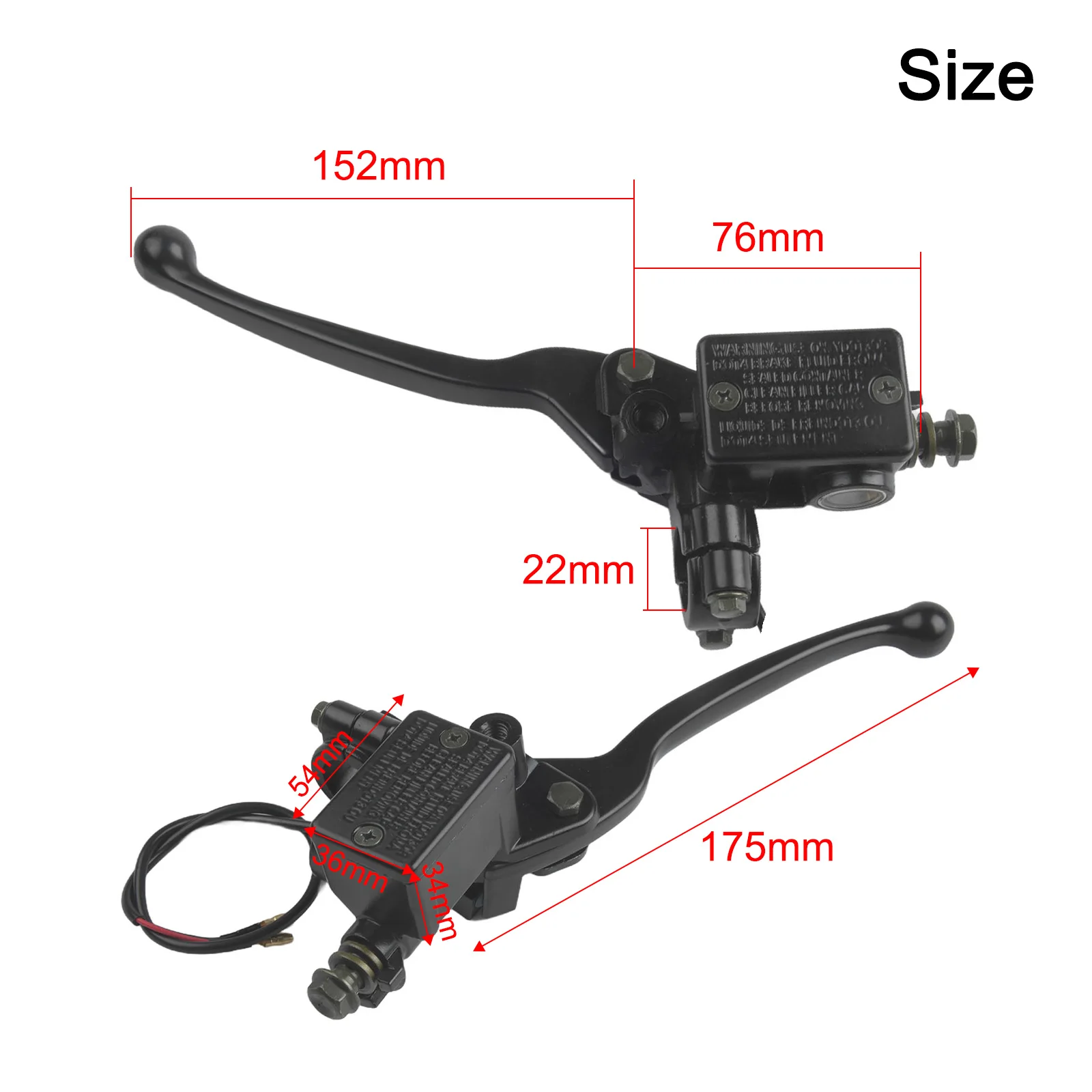

Brake Brake Lever Assembly Disc Brake Hydraulic Pump Brake Sensitive And Safe High-density Polyester Fiber Seal