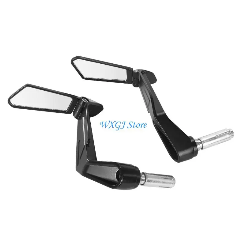 37JE Motorcycle Rear View Mirror Vibration Reduction Quick Install Handlebar Mirror