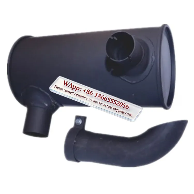 Whole car accessories JCB220 muffler JCB220 excavator muffler
