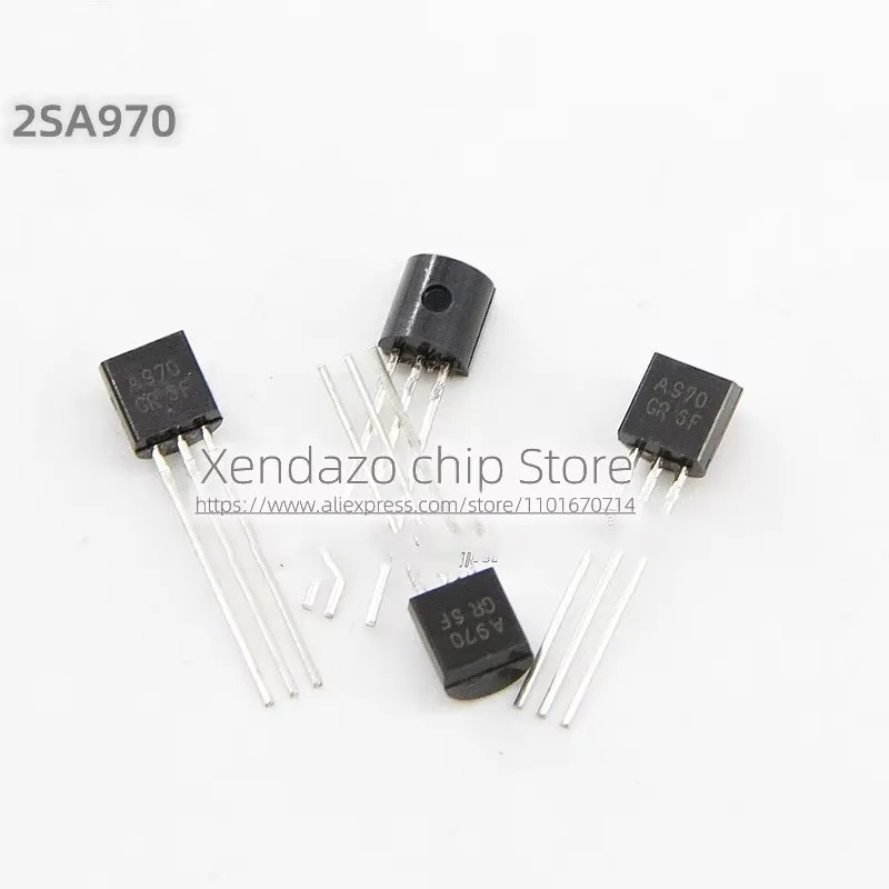 10pcs/lot 2SA970 A970 TO-92 package Original genuine Power triode
