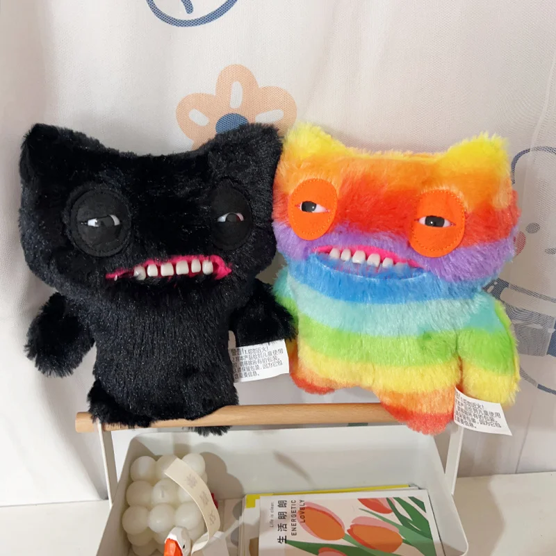 22 cm große Zähne, lustige hässliche Monster-Plüschpuppe, süße Zahn-Monster-Puppe, trendige Spielpuppe, Geschenk zum Sammeln