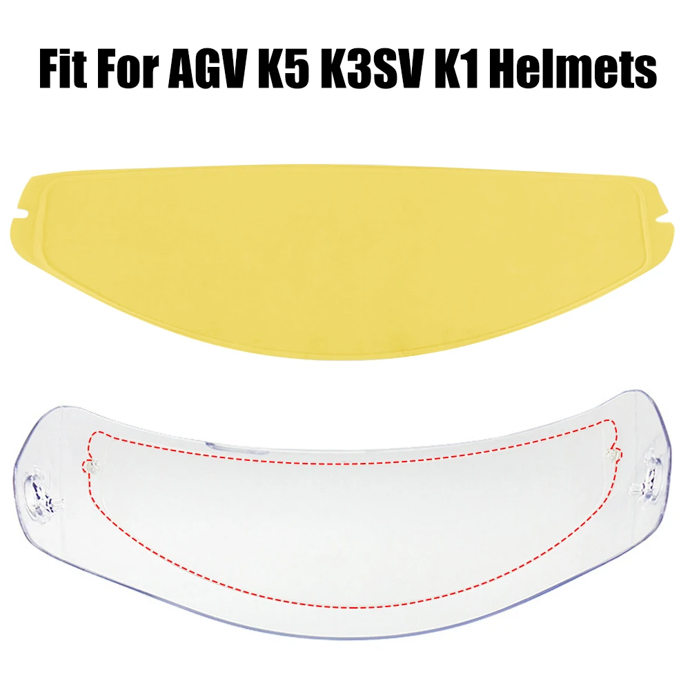 

Motorcycle Helmet Accessories Full Face K5 Motorcycle Helmet Visor Anti Fog Film Anti Fog Sticker for AGV K5 K3SV K1 Helmets