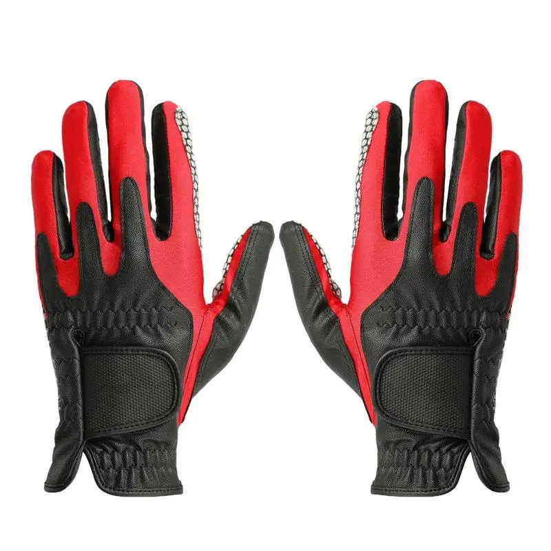 

Left Hand Golf Gloves Swing Trainer Gloves Shock Absorption Ball Sports Hand Protective Gear For Enhanced Grip