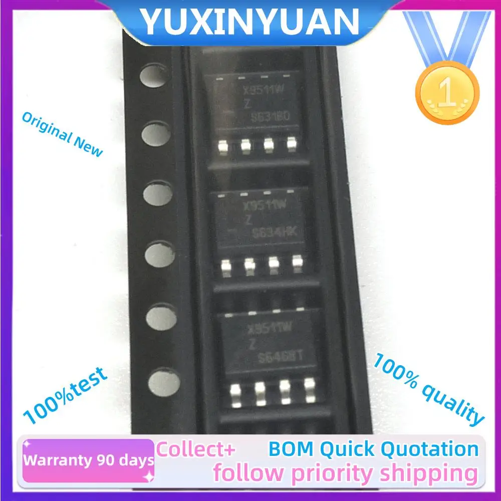 1PCS And new Original  X9511WSTZ1  X9511W  X9511 9511  SOP8 IC Chip in Stock 100%Test