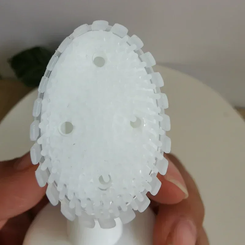 200ml โฟมขวดทําความสะอาดมูสสัตว์เลี้ยงนุ่มกดซิลิโคนหัวแปรงนวด Facial Cleanser Foaming เครื่องสําอางพลาสติกที่ว่างเปล่า