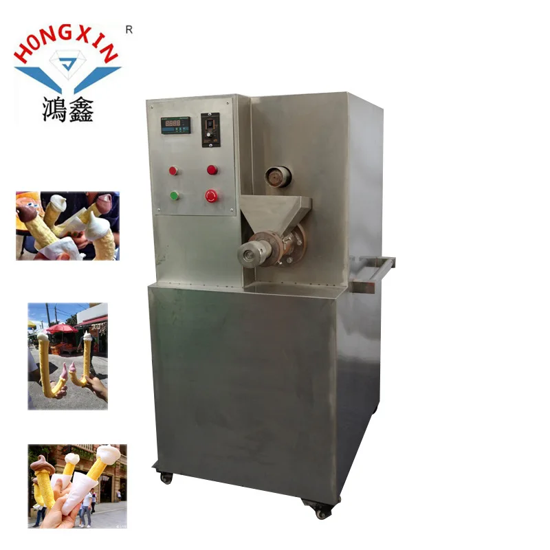 

Hongxin HX-152 Hollow Tube Cane Ice Cream Corn Expanding Machine