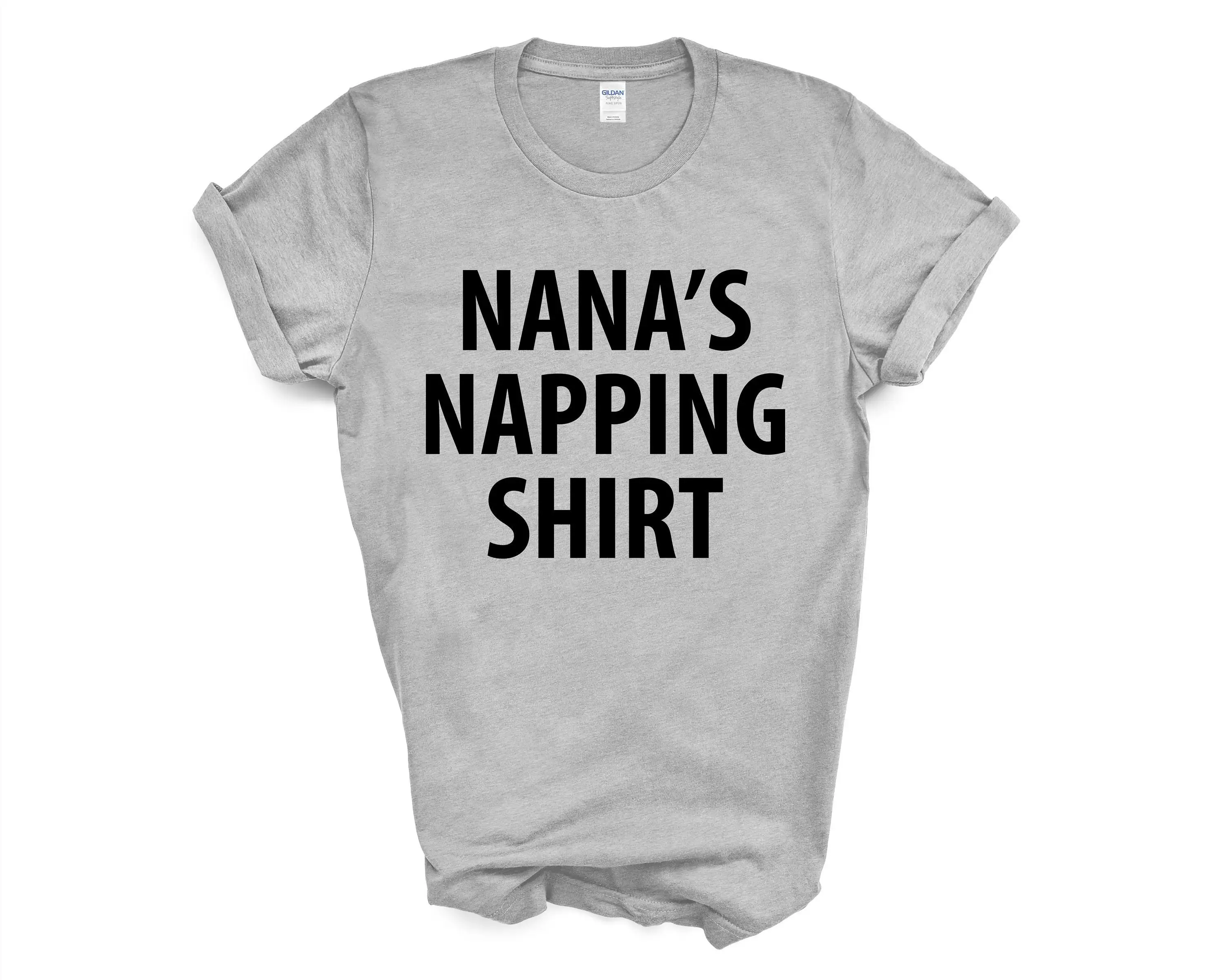 Nana T Shirt Nana'S Napping Grandma 4148