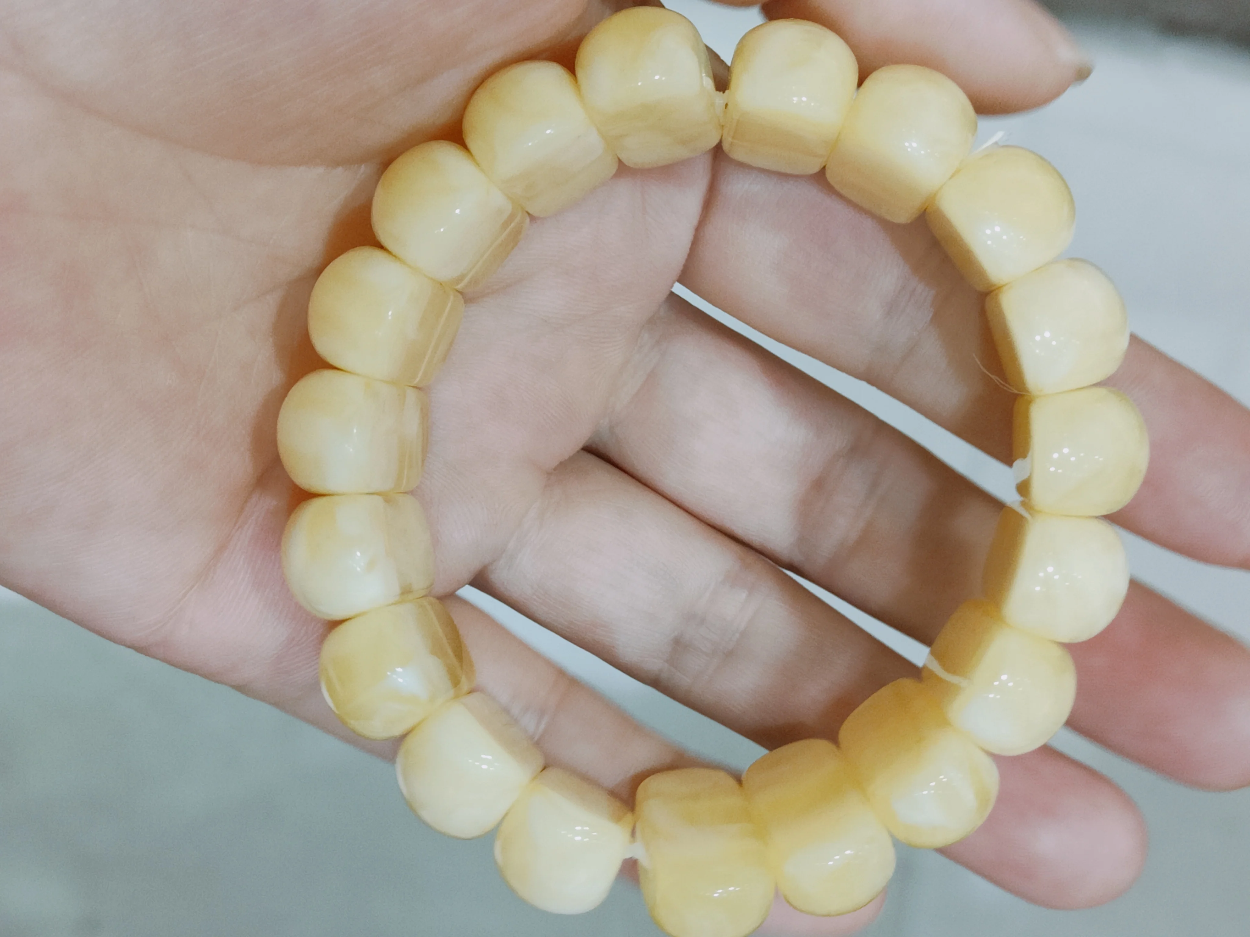 Chinese beeswax chicken fat yellow hand brand couple wristbands for men and women