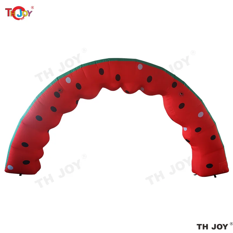 

5/6/8M Outdoor Giant Inflatable Watermelon Arch Fruit Archway For Opening Entrance Party Music Festival Events