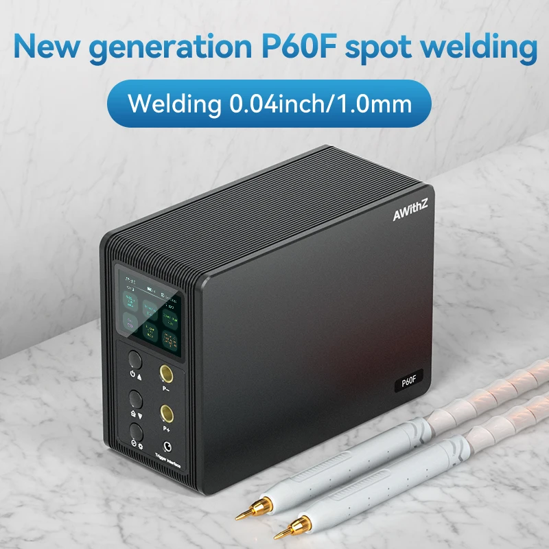 P60F Lithium battery spot welding machine handheld small stainless steel household farad capacitor 18650 nickel sheet welding