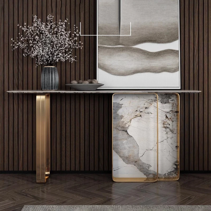 

Classic Versatile Entryways Table Exquisite Glamour Luxury European Console Table Premium Beauty Scrivania Living Room Furniture