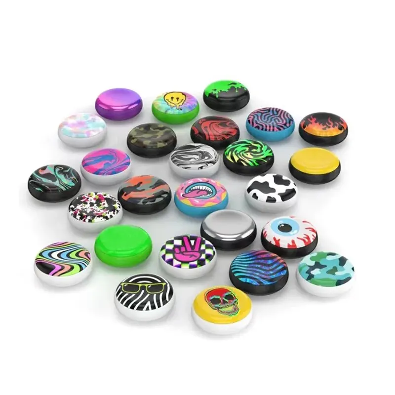 Stress Relievers Fingers Magnetic Buckles Stress Relieving Toys Black Technology Pass The Time