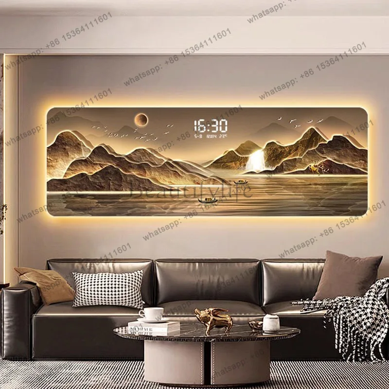 Best Sellers Metal Wall Art Living Room Clock Wall Aesthetic Led Silent Fashion Wall Watch Xenomorph Art Mural Reloj Pared Room