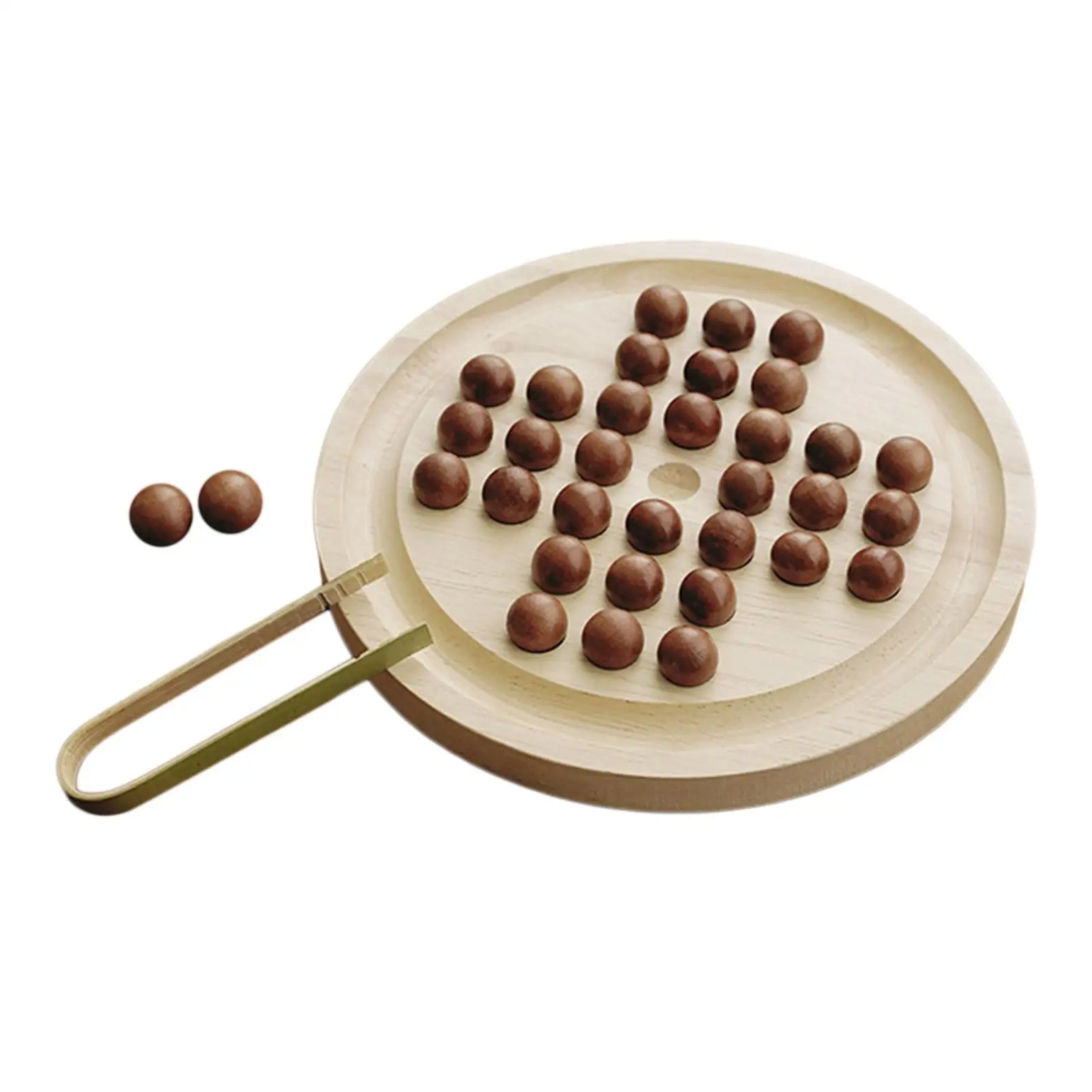 لعبة لوح سوليتير لعبة الرخام لوحة ديكور المكتب لعبة سوليتير مجموعة واحدة #4