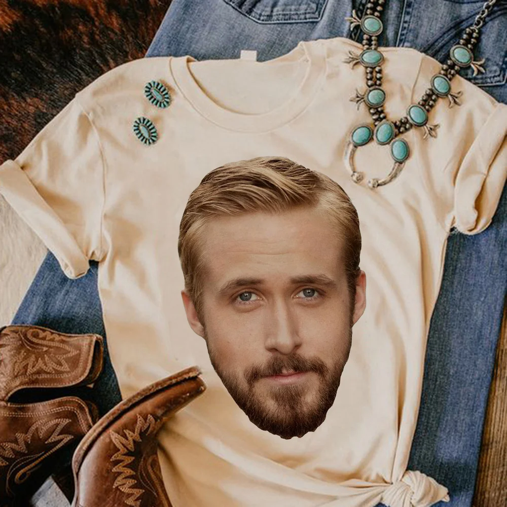 Ryan Gosling tshirt women summer Tee female y2k clothing